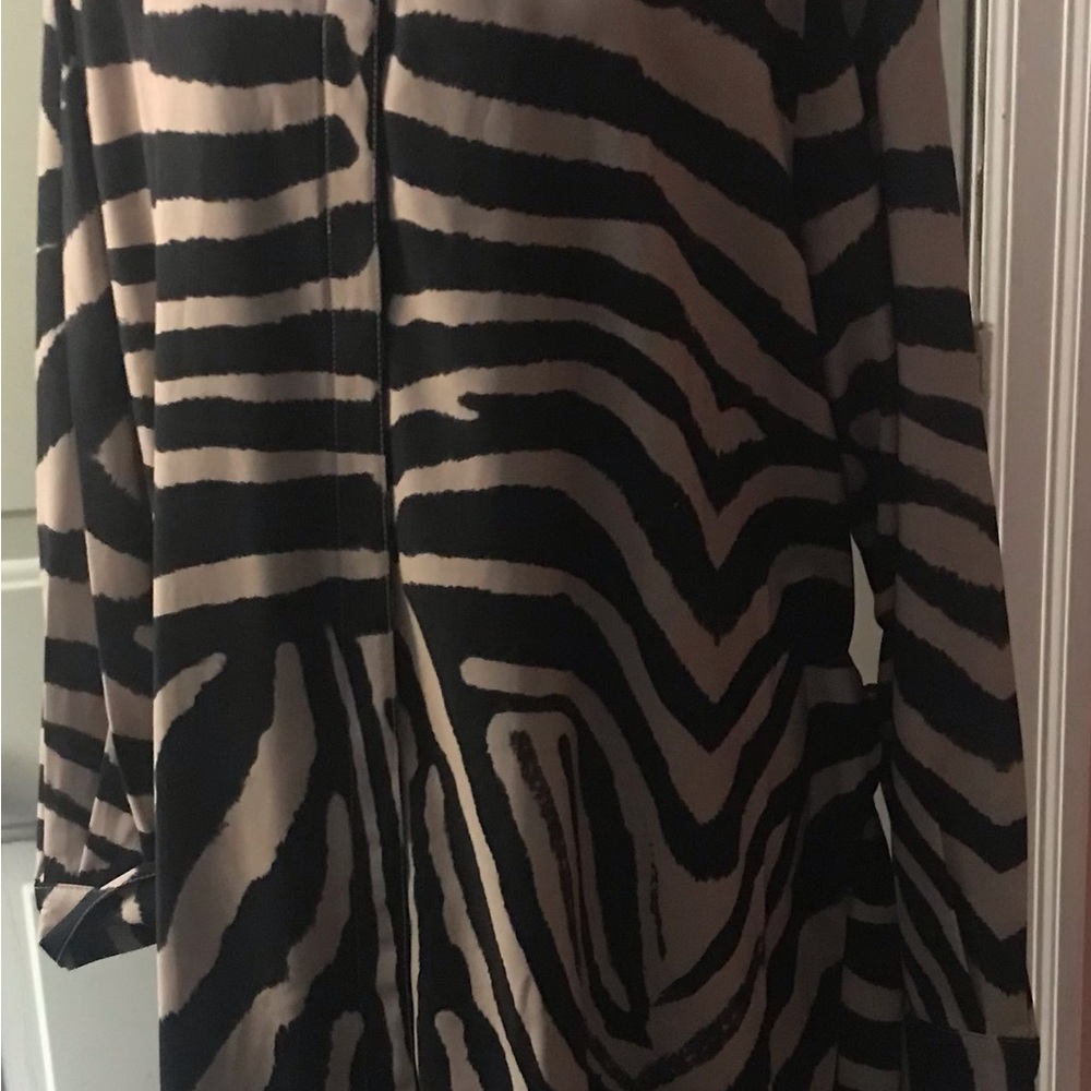 ⭐️Host pick⭐️DG2 animal print dress  with hidden front button closure - Picture 6 of 9